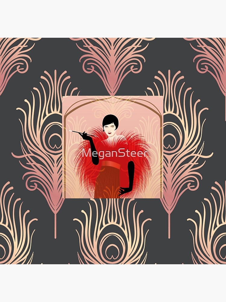 The Shady Lady in Red by MeganSteer