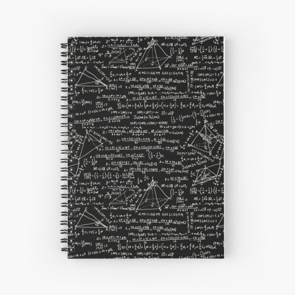 Equations Spiral Notebook