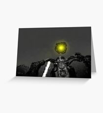 Riding Into The Sunset Greeting Card