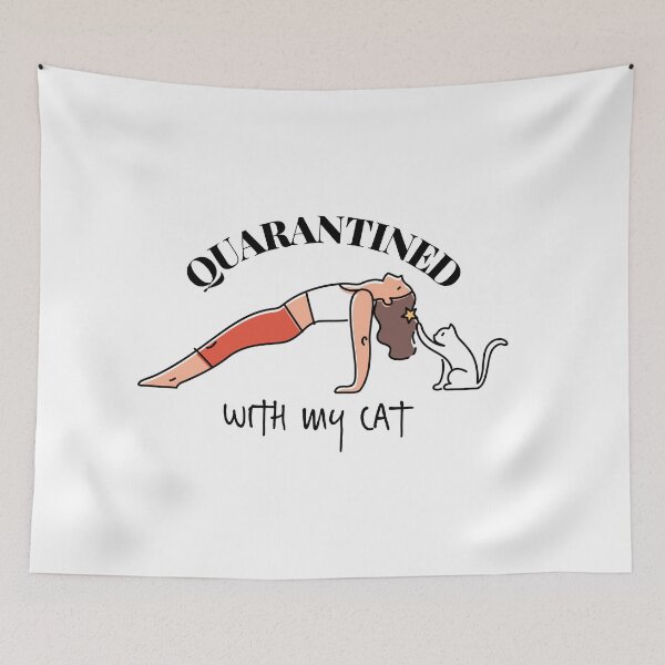 Item preview, Quarantined With My Cat designed and sold by junaid ali.