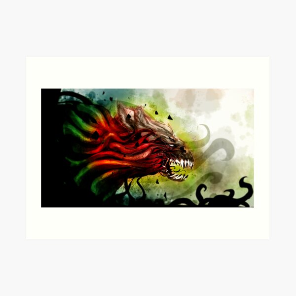 Rising Evil Art Print