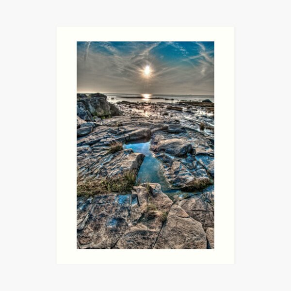 Sunset on the St. Lawrence River Art Print