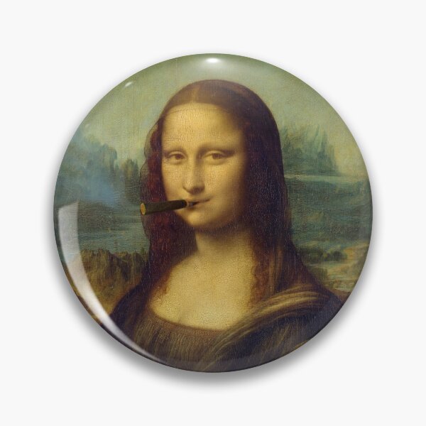 Item preview, Mona Lisa Smokes a Fine Cigar designed and sold by Bill Herrin.