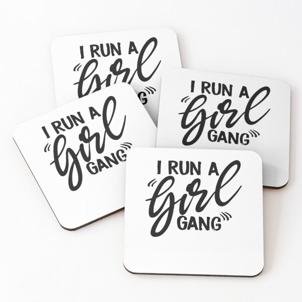 Item preview, I Run A Girl Gang Mom Life designed and sold by Sutra-Lotus-Co.