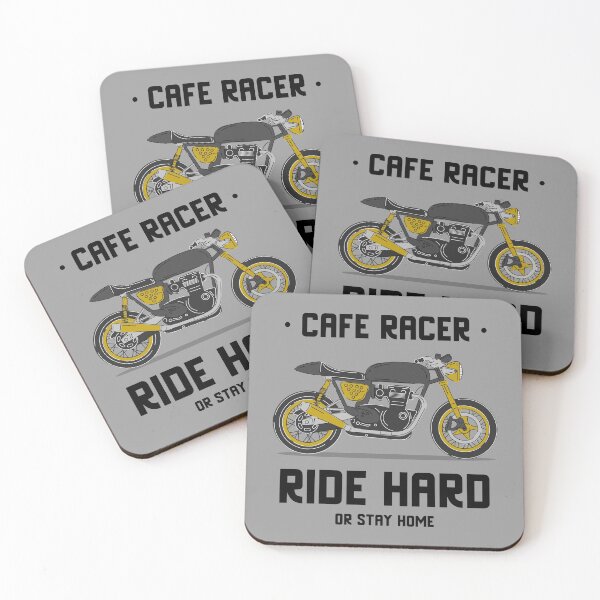 Item preview, Vintage Cafe Racer Motorcycle  designed and sold by ThrowBack-Clot.