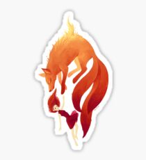 Fire Fox Sticker