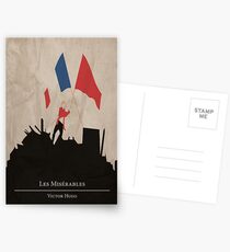 Postales Les Miserable - Victor Hugo