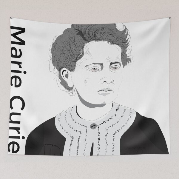 Item preview, Marie Curie the first woman to nobel prize winner | Marie Curie poster Marie Skłodowska Curie  designed and sold by KARTICK DUTTA.