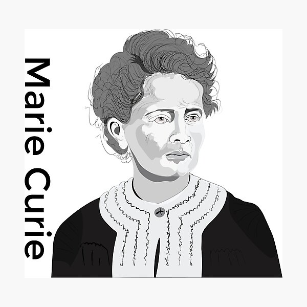 "Marie Curie The First Woman To Nobel Prize Winner | Marie Curie Poster ...