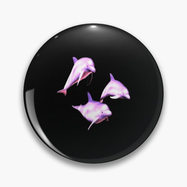 Item preview, dolphin vaporwave designed and sold by Omeris.