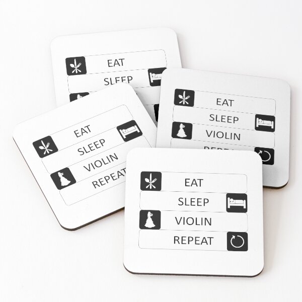 Item preview, Eat Sleep Violin Repeat - Music - Musician designed and sold by AndiHK.