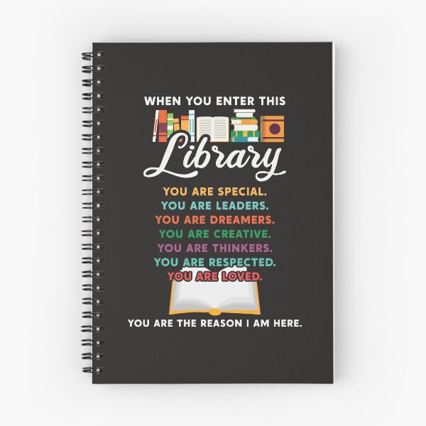 Artikelvorschau, When You Enter this Library entworfen und verkauft von redbehren.