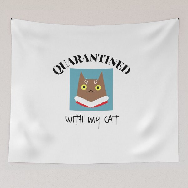 Item preview, Quarantined With My Cat designed and sold by junaid ali.