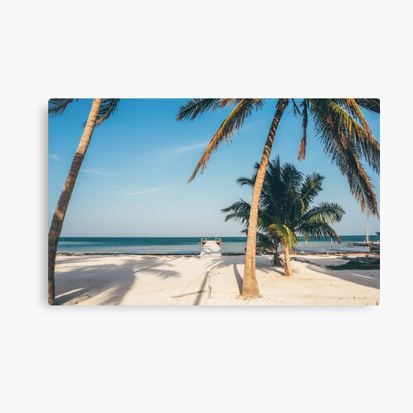 Item preview, Caye Caulker Belize tropical beach designed and sold by michieldros.