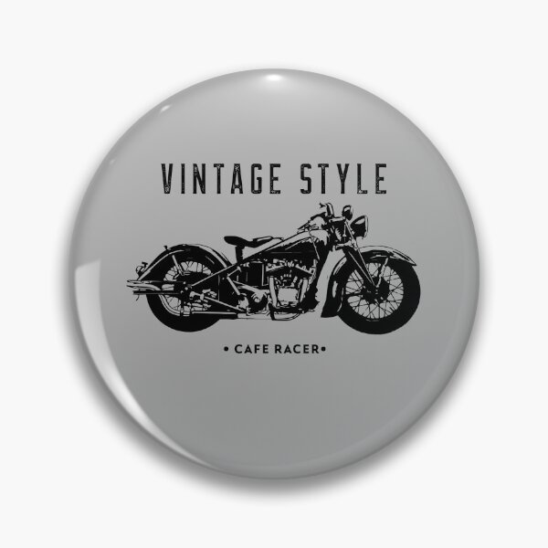 Item preview, Vintage Cafe Racer Motorcycle  designed and sold by ThrowBack-Clot.
