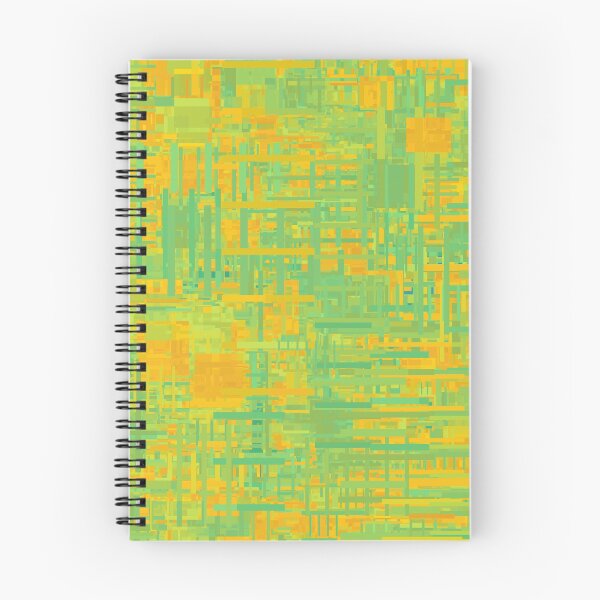 Item preview, Green-Orange-Gold Themed Pattern with Random Shapes designed and sold by Lyle Hatch.