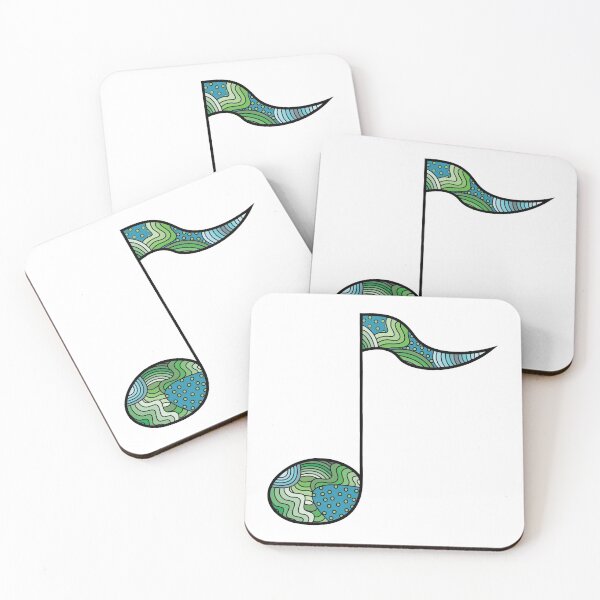 Item preview, Music Note (green aesthetic) designed and sold by thinkmore.