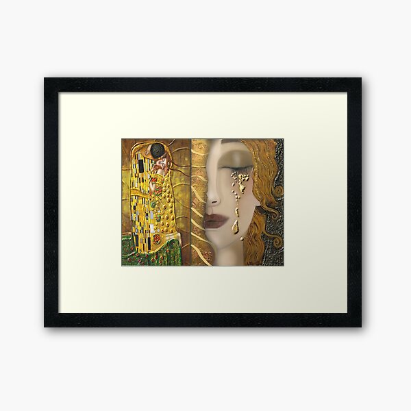 My Klimt Serie:Gold Framed Art Print