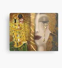 My Klimt Serie:Gold Metal Print