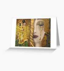 My Klimt Serie:Gold Greeting Card
