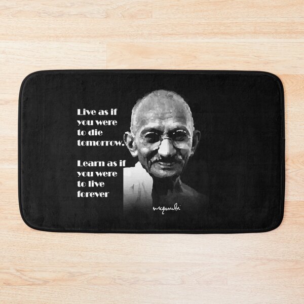Item preview, Mahatma Ghandi Indian Activist Powerful Quote designed and sold by arrowroottees.