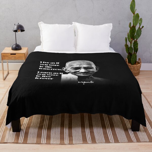 Item preview, Mahatma Ghandi Indian Activist Powerful Quote designed and sold by arrowroottees.
