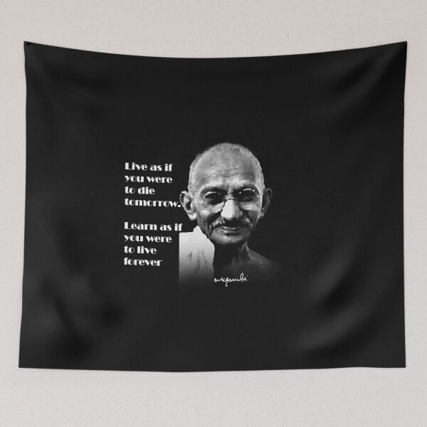 Item preview, Mahatma Ghandi Indian Activist Powerful Quote designed and sold by arrowroottees.