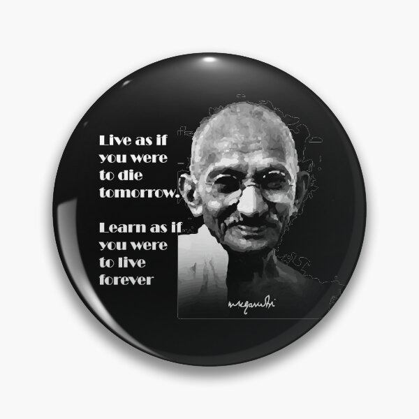 Item preview, Mahatma Ghandi Indian Activist Powerful Quote designed and sold by arrowroottees.