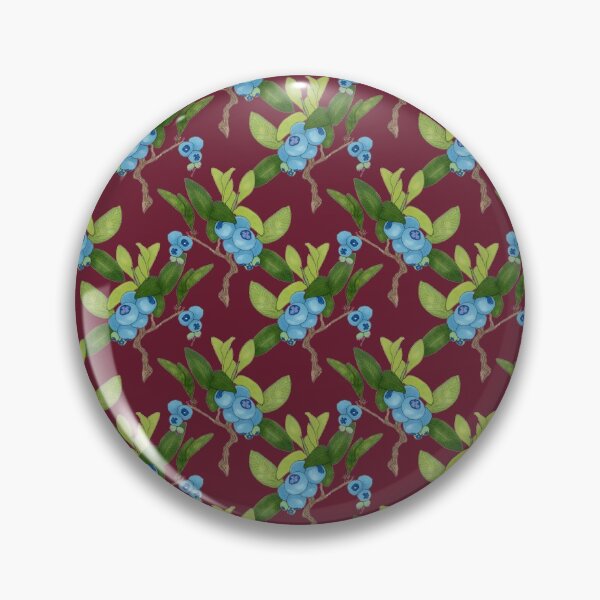 Item preview, blueberry persian plum pattern designed and sold by AnnaBaldon.
