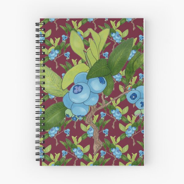 Item preview, blueberry and persian plum pattern  designed and sold by AnnaBaldon.