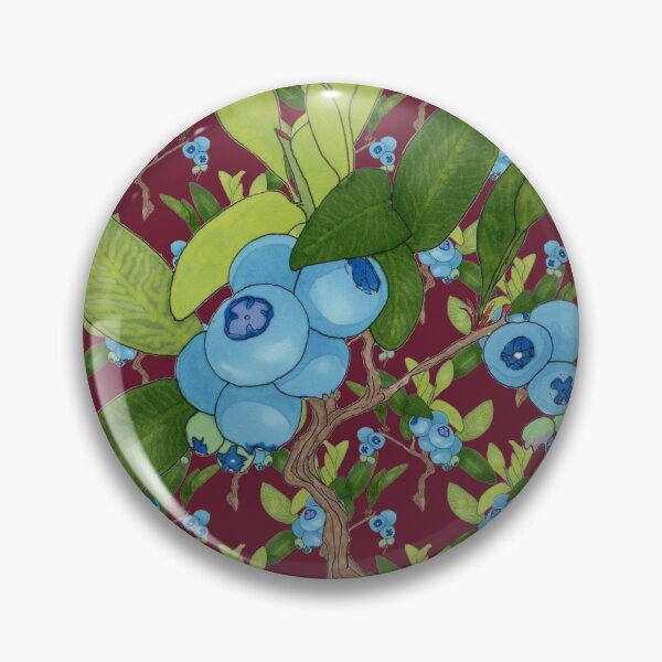 Item preview, blueberry and persian plum pattern  designed and sold by AnnaBaldon.