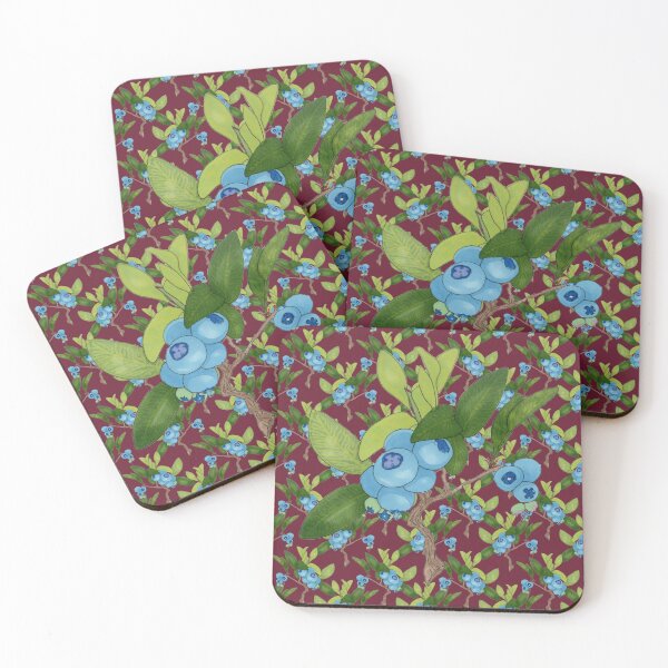 Item preview, blueberry and persian plum pattern  designed and sold by AnnaBaldon.