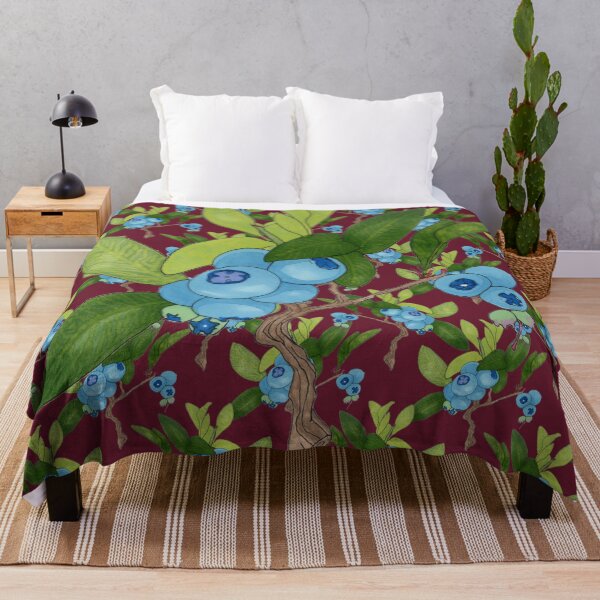 Item preview, blueberry and persian plum pattern  designed and sold by AnnaBaldon.