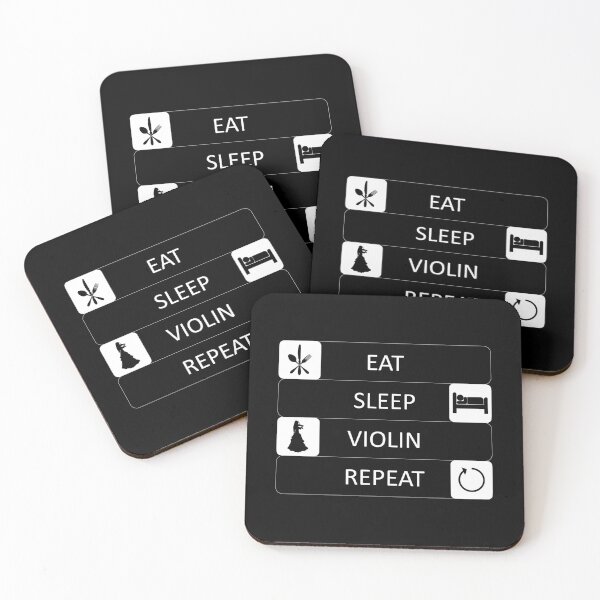 Item preview, Eat Sleep Violin Repeat - Music - Musician designed and sold by AndiHK.