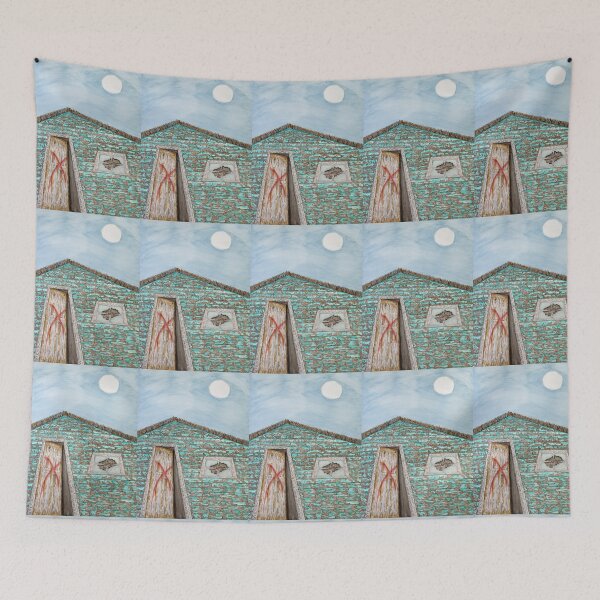 Item preview, Abandoned House with Red X designed and sold by lisavonbiela.