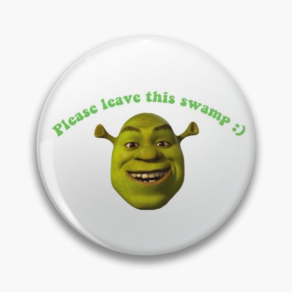 Shrek meme Pin for Sale by Pulte