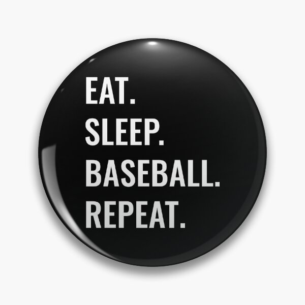 Artikelvorschau, Eat Sleep Baseball Repeat entworfen und verkauft von manishfzr1995.
