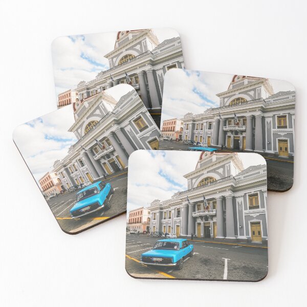Item preview, Cienfuegos Cuba old car Canvas designed and sold by michieldros.