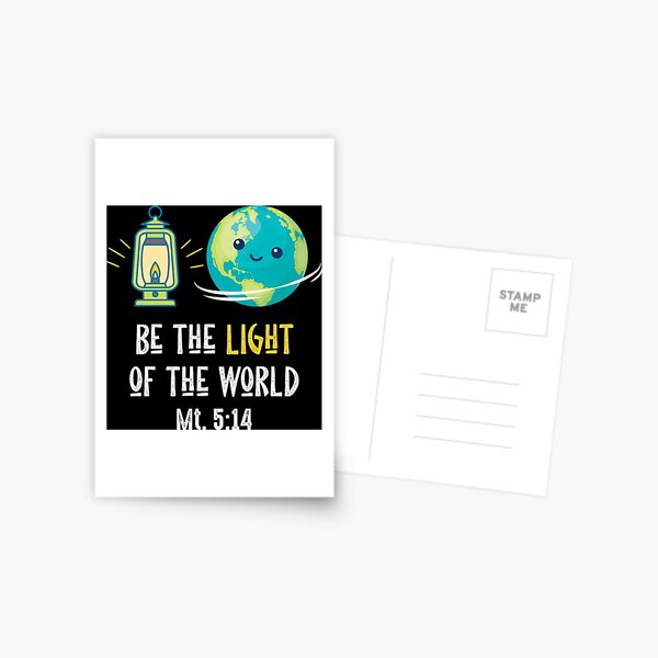 Item preview, Be the Light of the World - Christian Design designed and sold by ShareYourFaith.