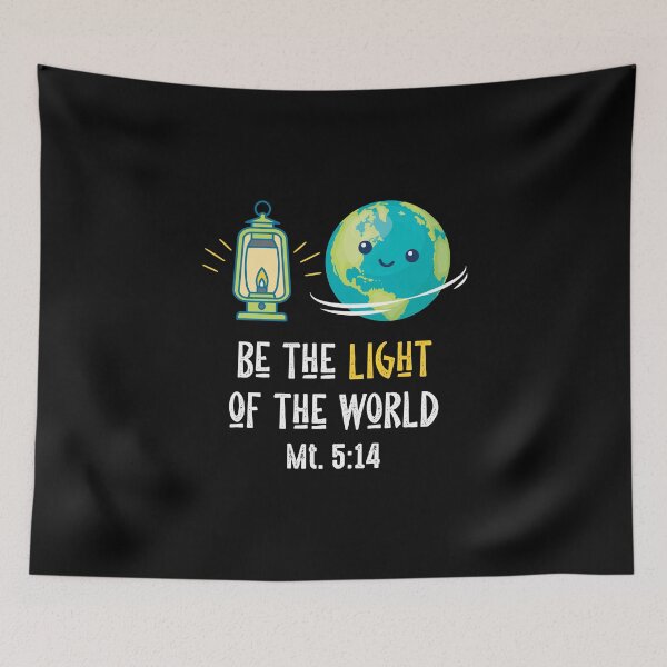Item preview, Be the Light of the World - Christian Design designed and sold by ShareYourFaith.