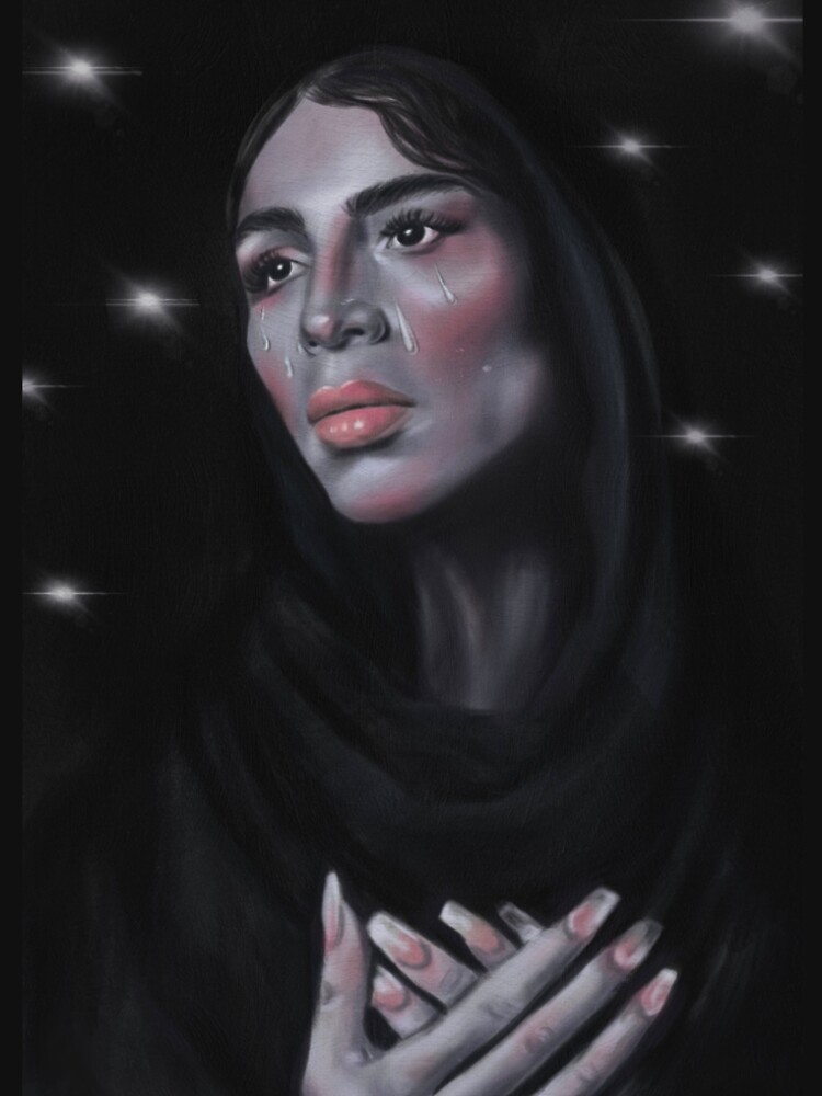 "Portrait of Sevdaliza" T-shirt for Sale by AfroditeN | Redbubble ...
