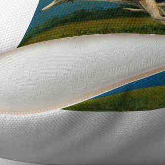 Alternate view of Whippet Racer Throw Pillow