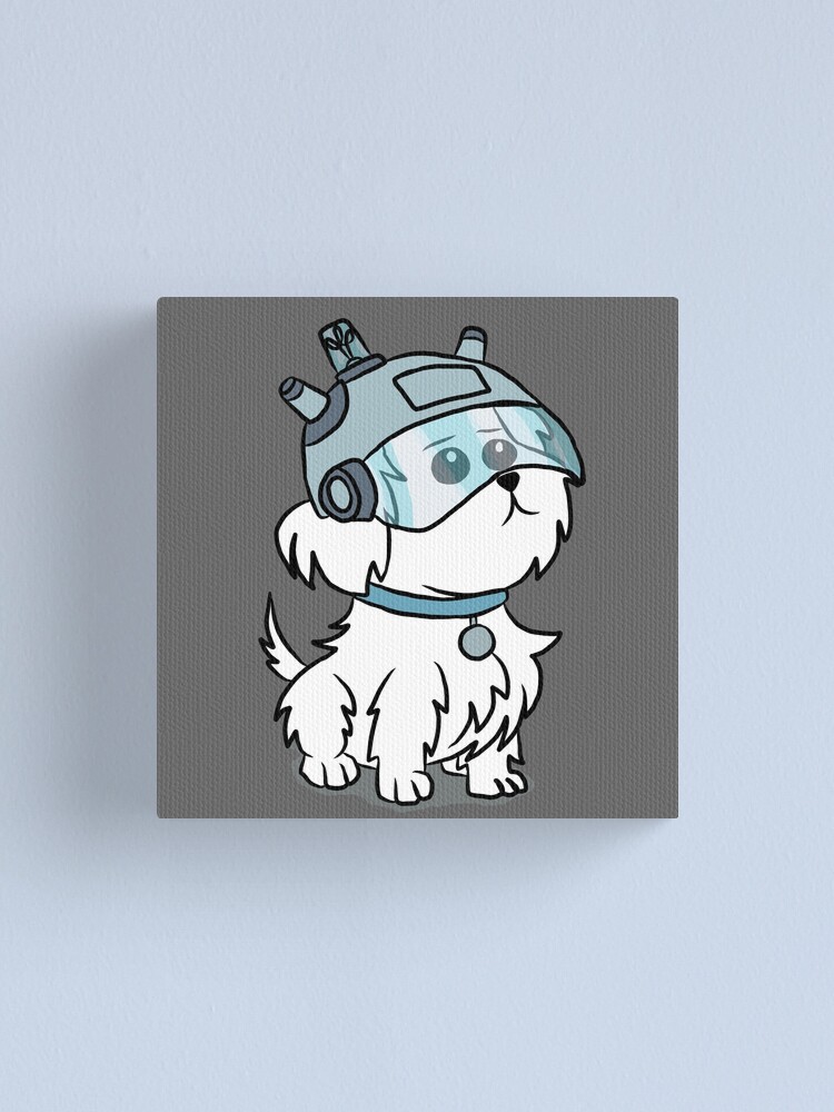Alternate view of Snuffles | Rick and Morty Canvas Print