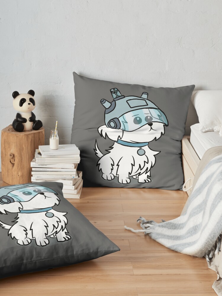 Alternate view of Snuffles | Rick and Morty Floor Pillow
