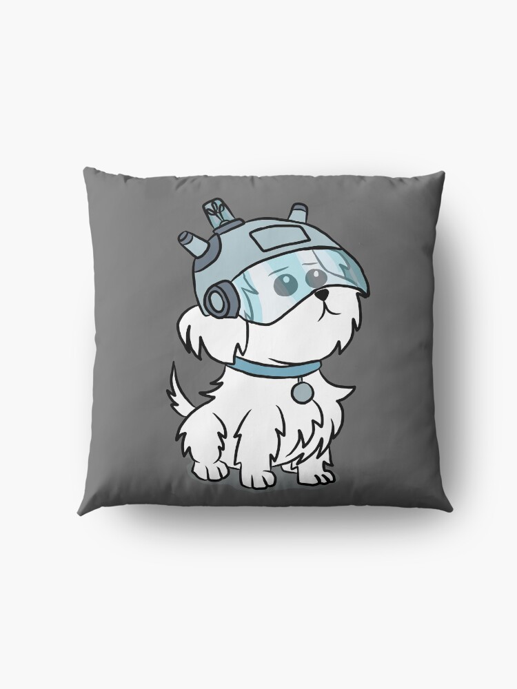 Alternate view of Snuffles | Rick and Morty Floor Pillow