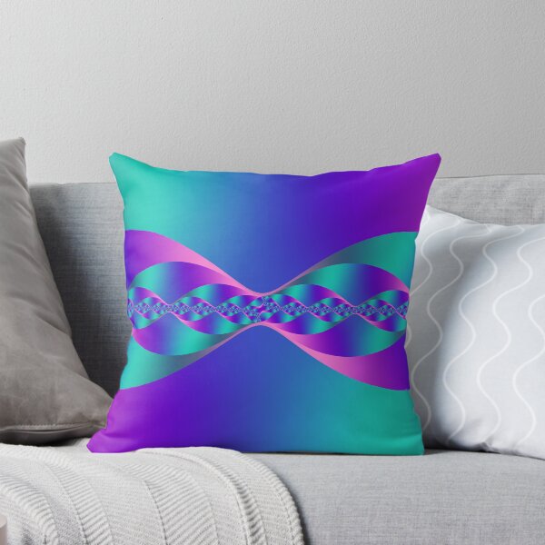 Item preview, Abstract Mathematical Fractal Shape with Bright Neon Colours designed and sold by pinkal.