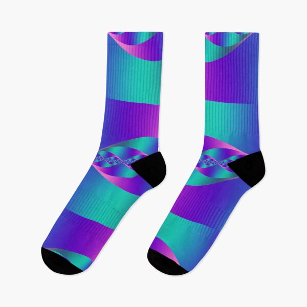 Item preview, Abstract Mathematical Fractal Shape with Bright Neon Colours designed and sold by pinkal.