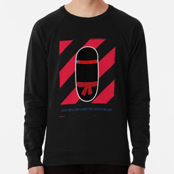 Bacillus "ninja" subtilis Lightweight Sweatshirt