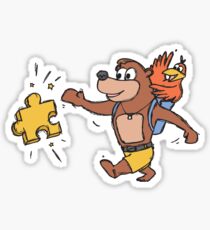 Bear & Bird Sticker