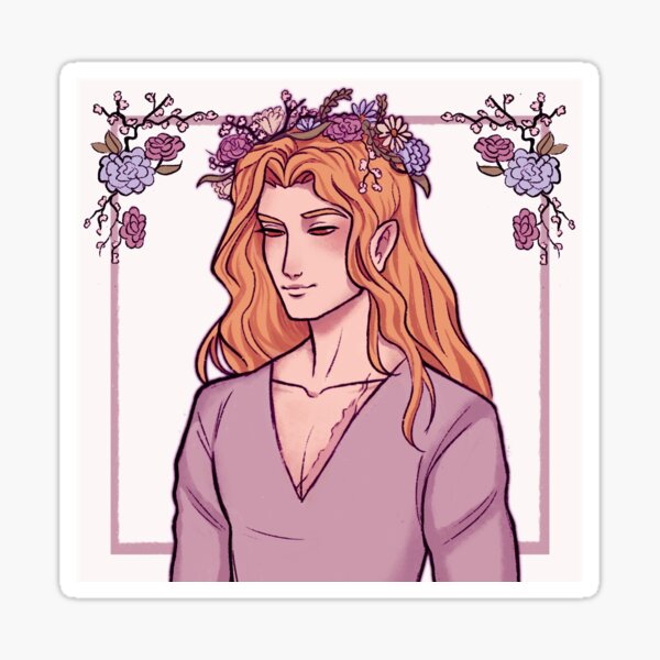 Item preview, Flower Crown Alucard designed and sold by PapayaPaint.